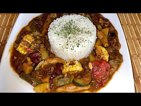 Veggie Chunks Recipe Jamaican RastaMan Ital Stew |Vegan Stew In Collaboration With @YardieBelly