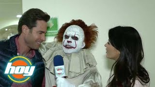 HOY | Raúl Araiza causó terror entre los famosos con su disfraz
