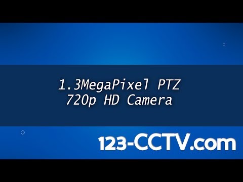 HD CVI 1.3MP Pan Tilt Zoom Camera 720p 20X Zoom