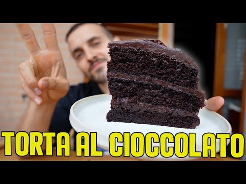 HO FATTO LA TORTA AL CIOCCOLATO DI " MATILDA SEI MITICA " * risultato INCREDIBILE *