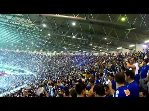 Cruzeiro 3 x 0 Botafogo: Torcida após o gol do Nilton/Intervalo