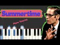 Bill Evans - Summertime - Jazz Piano Tutorial