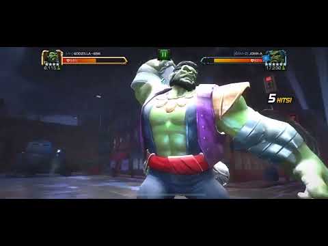 Marvel Contest Of Champions (Mini Battle) Overseer vs Immortal Hulk, Who’s Stronger?