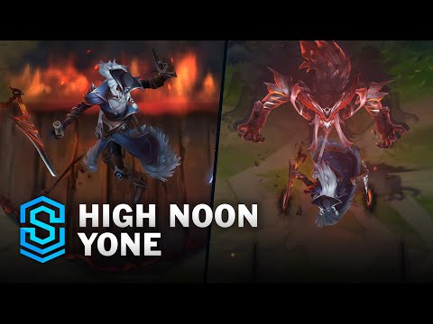 High Noon Yone Skin Spotlight - Pre-Release - PBE Preview - League of Legends