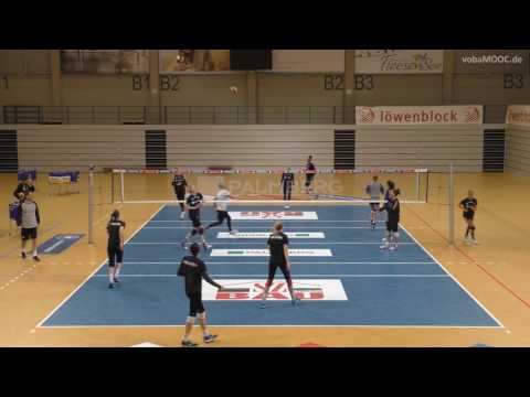 Nachlaufübung Baggern und Pritschen - Felix Koslowski - SSC Palmberg Schwerin