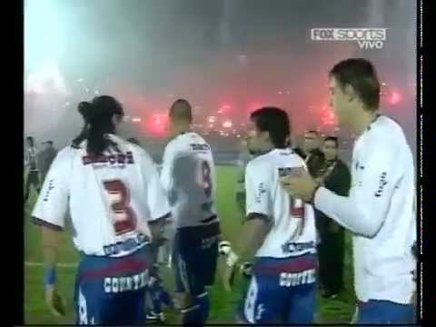 El mejor recibimiento del fútbol, Nacional vs Estudiantes