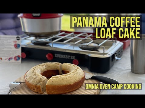 PANAMA COFFEE LOAF CAKE | OUTDOOR OMNIA OVEN COOKING