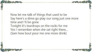 Jim Reeves - Teardrops on the Rocks Lyrics