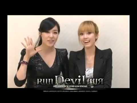 [100330] SNSD Jessica & Tiffany - Run Devil Run Interview