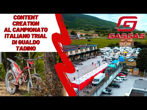 UN WEEKEND DA CONTENT CREATOR PER GASGAS - Campionato Italiano Trial Gualdo Tadino