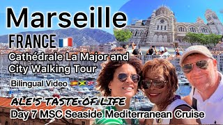 Day 7 Marseille 🇫🇷 Walking Tour MSC Seaside Mediterranean Cruise #vlog #travel #alestasteoflife #me 