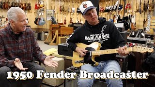 Video thumbnail for Joe Bonamassa 1950 Fender Broadcaster by Normans Rare Guitars
