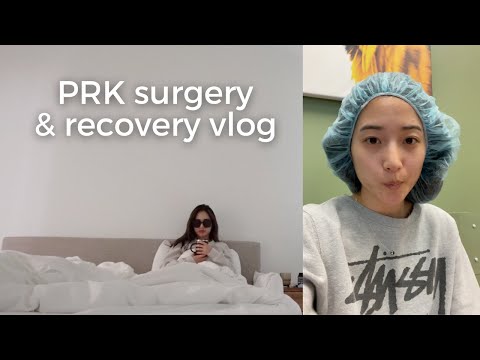 my laser eye surgery (& recovery) experience | PRK surgery vlog