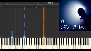 Netsky - Give &amp; Take (Piano Tutorial Synthesia)