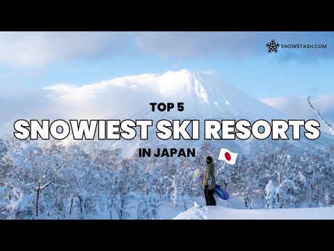 日本五大雪地滑雪勝地 (Top 5 SKI RESORTS in JAPAN for SNOW)