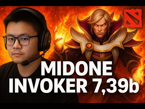 MidOne Invoker 7.39b Dota 2 (full gameplay)