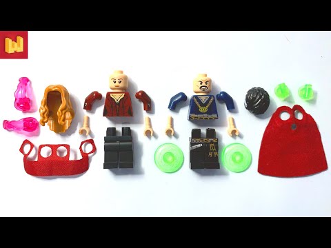 Assemble Wanda and Dr. toys. Strange, Lego Toys, Toy Blocks