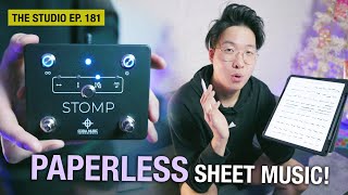 How To Get Started With PAPERLESS Sheet Music! (ft. Soundbrenner STOMP Pedal)