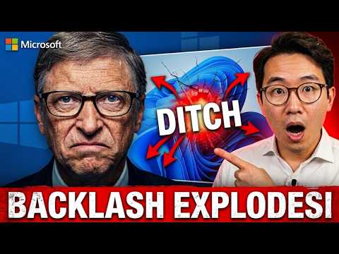 Bill Gates FURIOUS? Windows 11 Backlash Explodes as Users DITCH Microsoft!