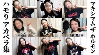 【アカペラで歌ってみた】マキシマム ザ ホルモン ハモりメドレー/maximum the hormone cover【イヤホン推奨】