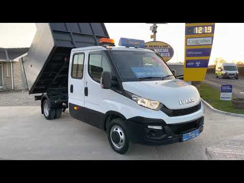 2016 66 IVECO DAILY 35C13 2.3 RWD 126 BHP DOUBLE CAB ARBORIST TIPPER **NEW BUILD**IMMACULATE EXAMPLE