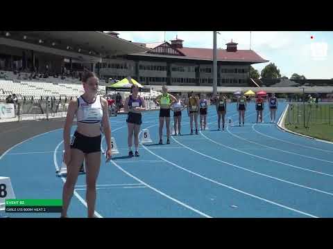 U15 Girls 800m Heat 2: 2022 Commonwealth Bank State Combined Events Championships - Sunday