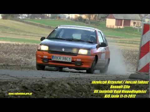 Józefczyk K./ Jurczak Ł. - Renault Clio - XII Jasielski Rajd Niepodległości KJS Jasło 2012