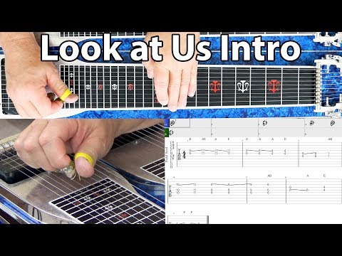 Look at Us Intro | Pedal Steel Guitar Lesson