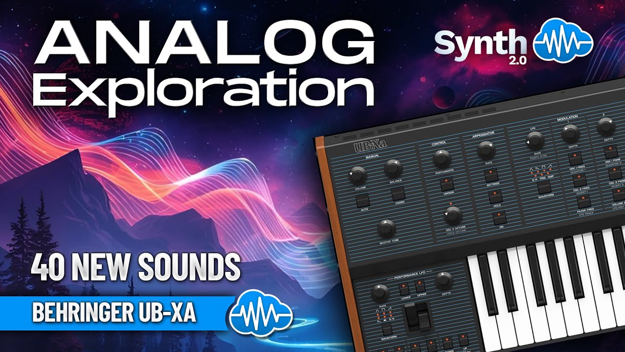 KLL012 - Analog Exploration - Behringer UB-Xa ( 40 presets ) - Video Preview 1