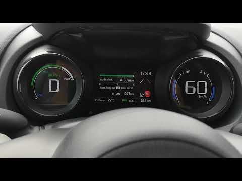 Toyota Yaris Hybrid 2020 116h acceleration 0-100 km/h
