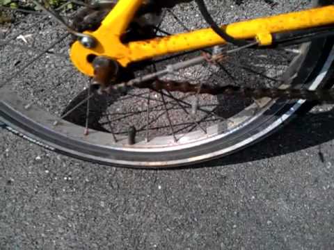 folding micro bike made by pashley cycles