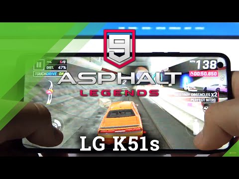 How Asphalt 9 works on LG K51s – Game Test