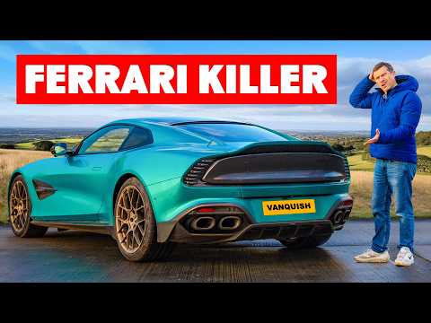 Thumbnail for Is the Aston V12 Vanquish a true Ferrari KILLER? by Ferrari, Car