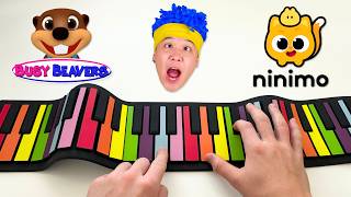 TOP 6 viral logo effects on REAL instruments!