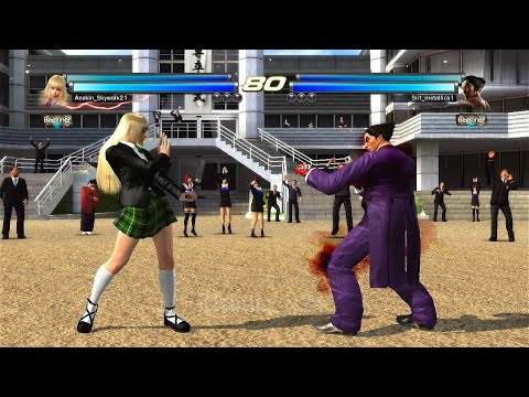 121_2 Lili y Alisa Ryona vs Kazuya y Heihachi (Sirt_metalica1) - Tekken Tag 2 (x24 ) Online PS3 2023