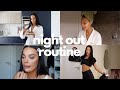 my night out get ready routine | AD