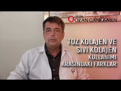 Toz Kolajen ve Sıvı Kolajen Kullanımı Arasındaki Farklar Nelerdir? Op. Dr. Ozan Ganiüsmen