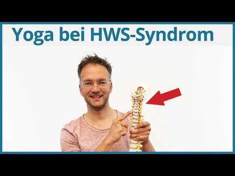 Yoga bei HWS Syndrom ✅ Tipp Schmerzen Halswirbelsäule oder Bandscheibenvorfall