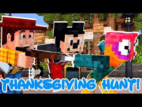 Woody's Thanksgiving Turkey HUNT! | Disney Minecraft | [4]