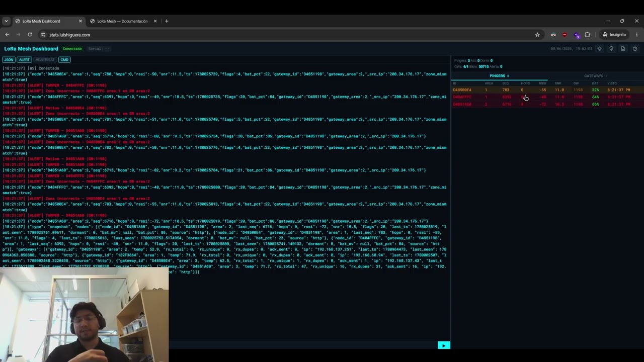 Pinger — Video de avance del proyecto