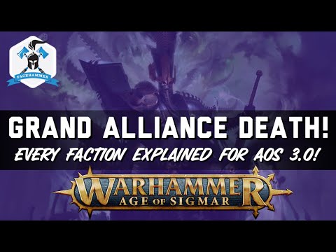 EVERY DEATH FACTION EXPLAINED FOR AOS 3.0 - GUIDE FOR NEW PLAYERS 2021