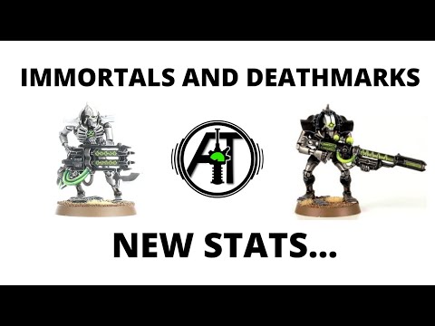 Immortals and Deathmarks - New Datahseet + Stats Revealed - Review and Discussion