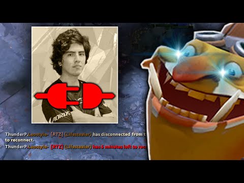 Techies : I made TI10 Player rage quit..