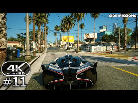 Grand Theft Auto 5 Gameplay Walkthrough Part 11 Side Mission - GTA 5 PC 4K 60FPS (No Commentary)