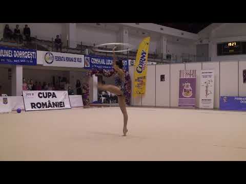 Sonia Ichim CSM Arad Senior Hoop Cupa Romaniei Rhythmic Gymnastics 15 November 2018