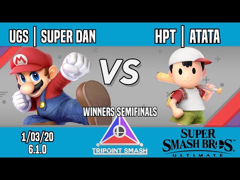 Tripoint Smash 91 - Winners Semifinals - UGS | Super Dan(Mario) Vs. HPT | ATATA(Ness)