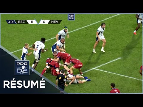 PRO D2 - Résumé AS Béziers Hérault-USON Nevers: 25-7 - J05 - Saison 2021/2022