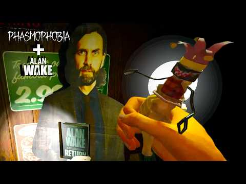 This LIMITED TIME EVENT Has Me Collecting DOLLS! -Phasmophobia Alan Wake Event