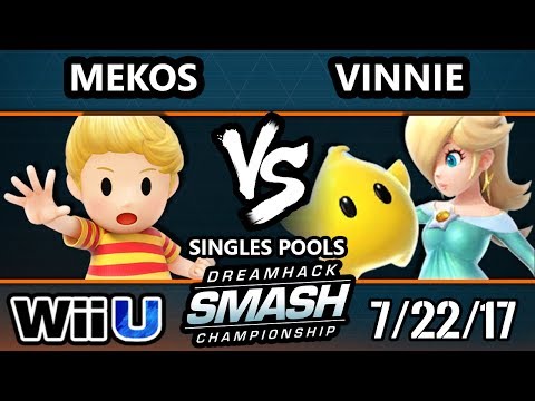 DHATL17 Smash 4 - ATU | Mekos (Lucas) Vs. Vinnie (Rosalina) - WiiU Pools - Smash Wii U