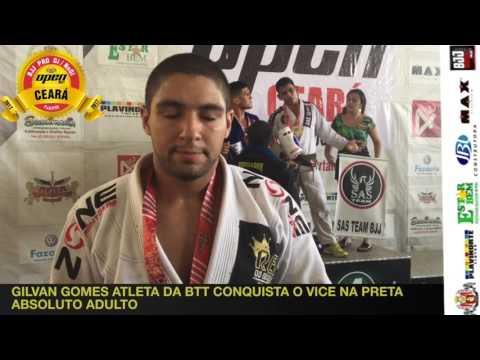 OPEN CEARÁ BJJ PRO GI NOGI 2017 - ATLETA GILVAN GOMES DA BTT MOSSORÓ RGN